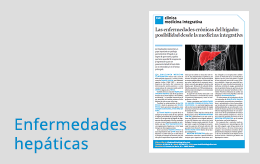 Enfermedades hepáticas