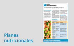 Planes nutricionales